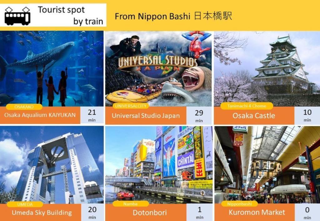 Fuji Heights Hotel Osaka Ngoại thất bức ảnh