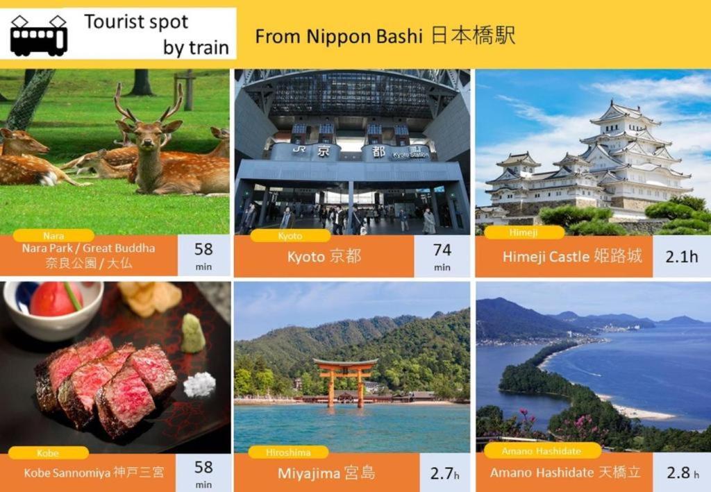 Fuji Heights Hotel Osaka Ngoại thất bức ảnh